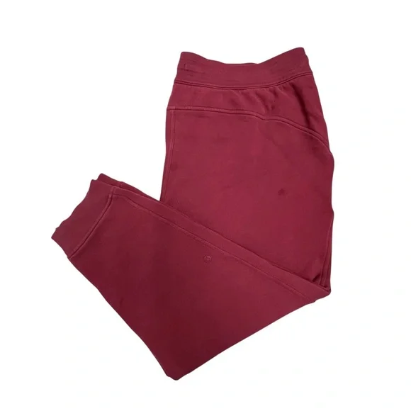 Lululemon Scuba High-Rise Relaxed Jogger Full Length in Pomegranate - Picture 3 of 9